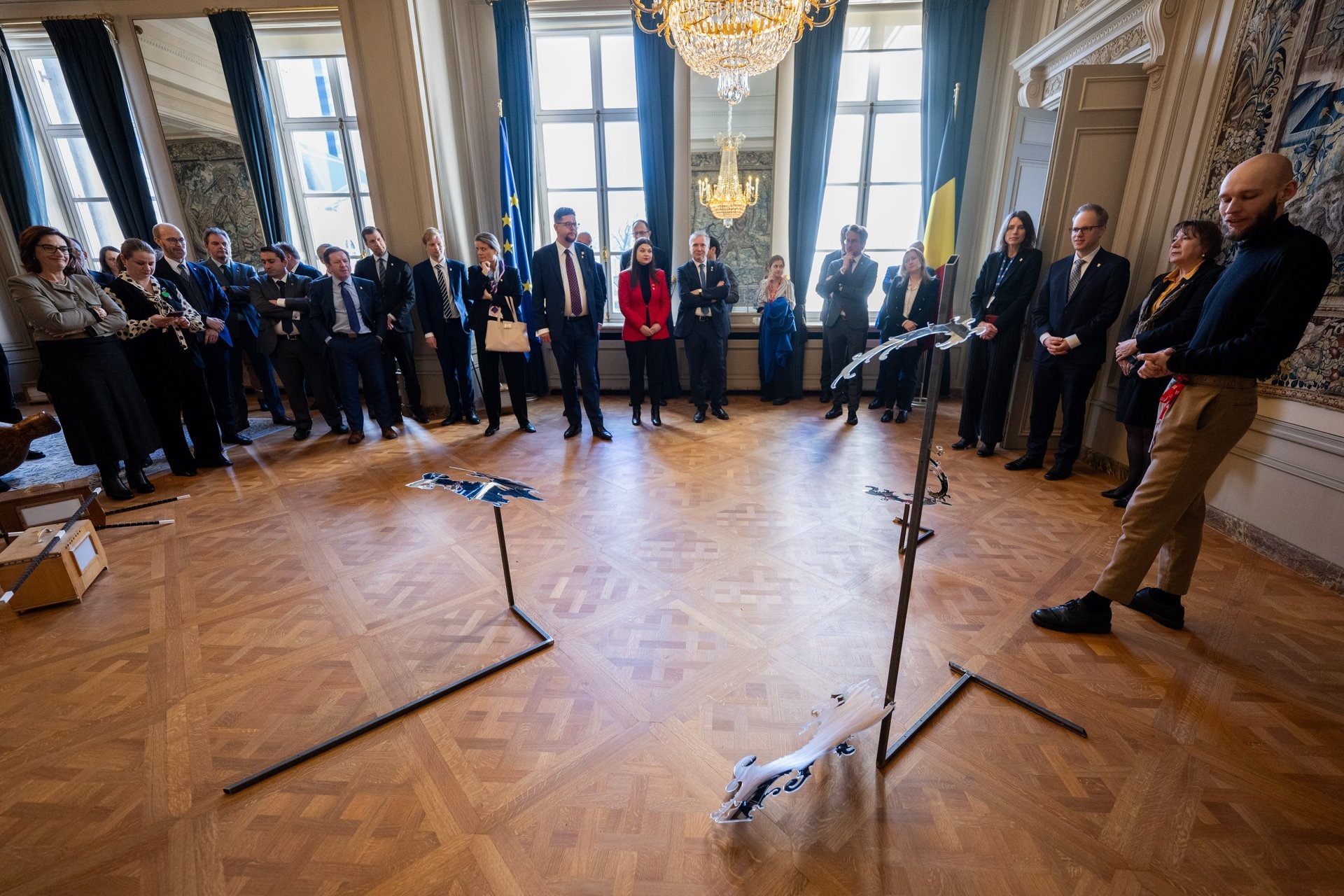 Exposition au Palais d'Egmont, Bruxelles, 2024