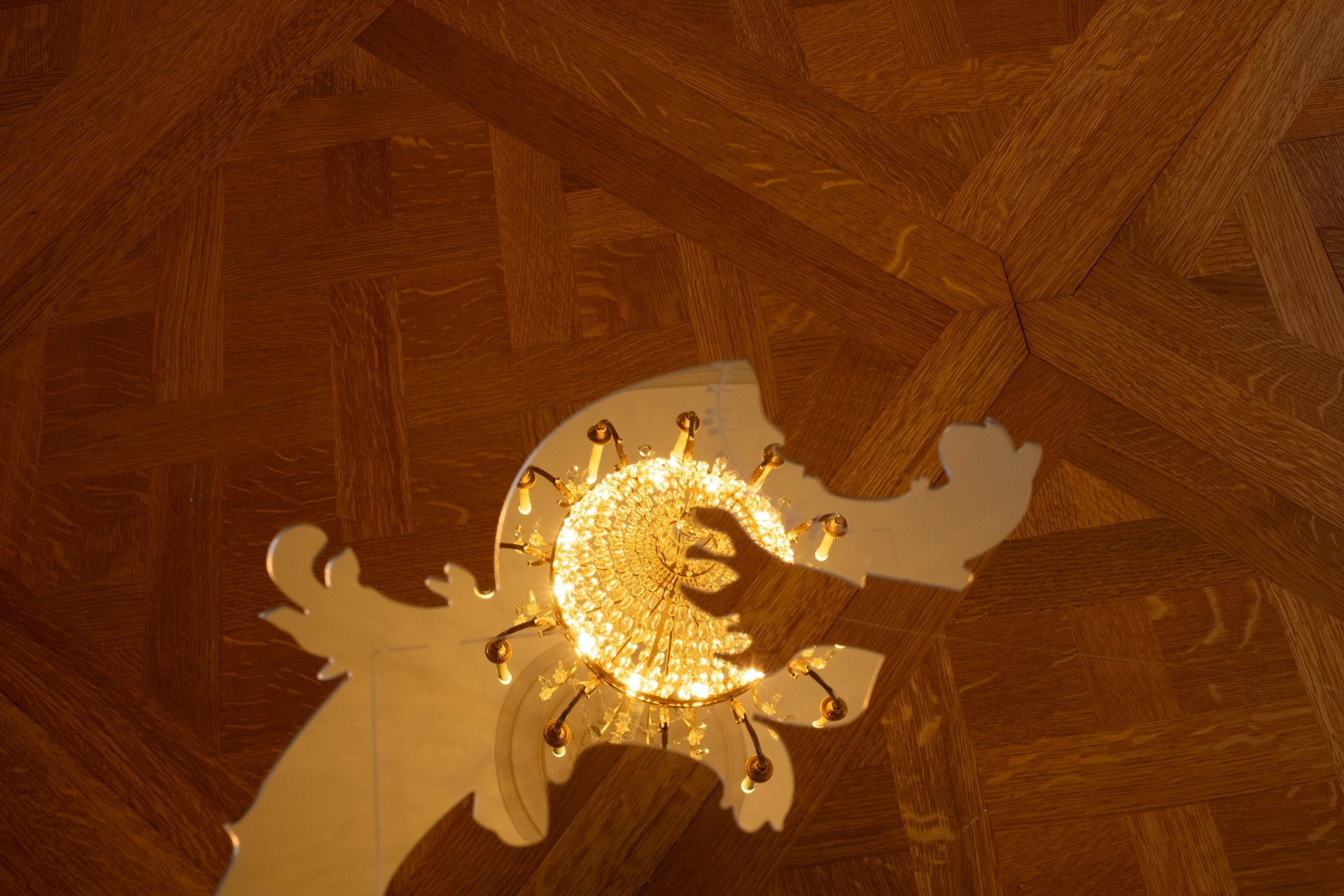 Miroir d'archi, plexiglas et impressions 3D, 2024